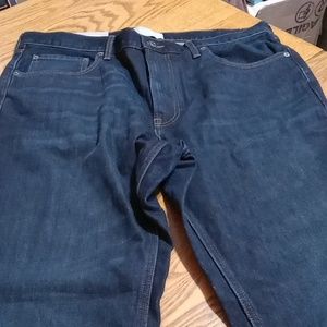 EVERLANE MEN'S Jeans DENIM Pants New Relaxed 36 x 28 DARK BLUE Casual Work